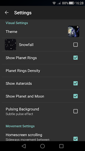 GyroSpace 3D Live Wallpaper