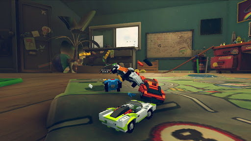 Blocky Toy Car Crash Online