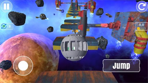 Space Ball 3D: Balance & Jump