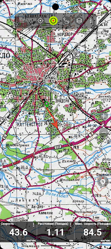 Российские топо карты PRO