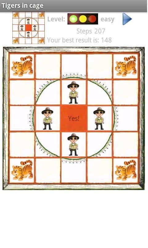 Тигры в клетке